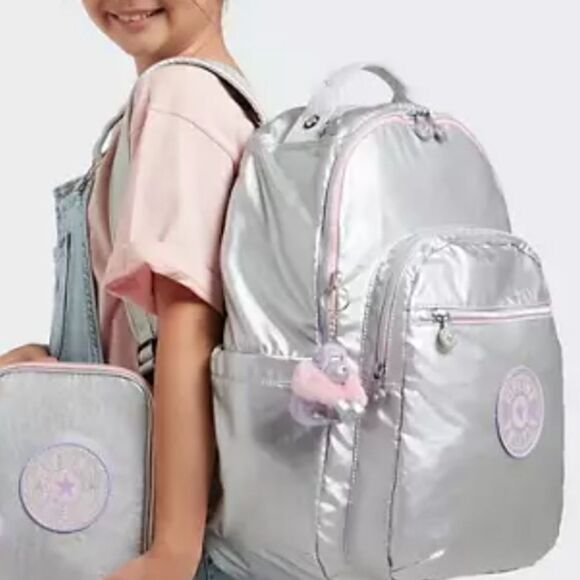 Kipling Seoul Large Metallic15" Laptop Backpack - Picture 5 of 5